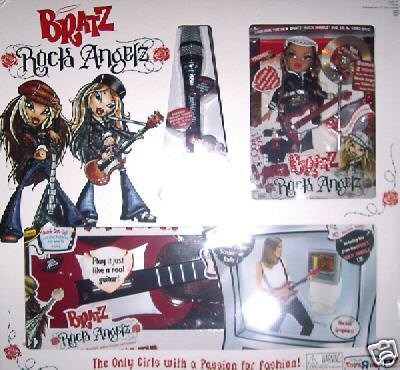 Buy Exclusive Set of Bratz Rock ANgelz Yasmin with Guitar + FM Wireless Microphone + Other Accessories