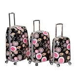 Vision 3 Piece Polycarbonate/ABS Spinner Luggage Set Pattern: Pucci