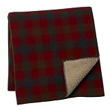 Woolrich&Acirc;&reg; Plaid Throw - Red (50x68")