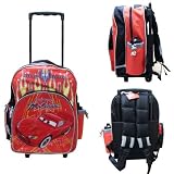 Sac a roulettes trolley Cars 39 CM haut de gamme type cartable