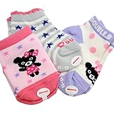 ダブルB(mikihouse) ３Ｐローカットソックスパック 靴下 15-17ｃｍ ローカット-白（01）