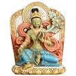 Green Tara Self Standing Relief Sculpture