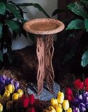 Pedestal Dragonfly Birdbath