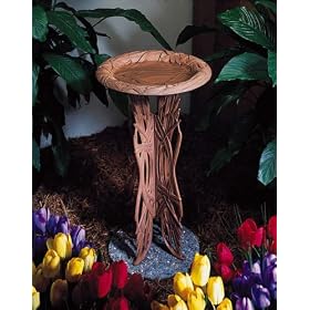 Pedestal Dragonfly Birdbath by