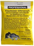 Rattengift Mäusegift Profi Frischeköder 1 kg