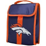 NFL Denver Broncos Velcro Lunch Bag