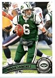 2011 Topps Football Card # 150 Mark Sanchez - New York Jets - NFL Trading Card in a Protective Case!
