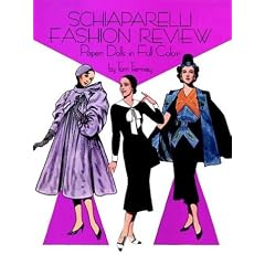 Schiaparelli Fashion Review Paper Dolls in Full Colour