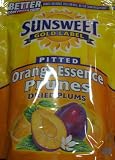 SUNSWEET Gold Label Orange Essence Prunes Dried Plums 7.3 oz (Pack of 8)