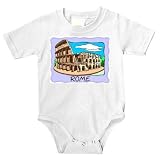 Onesie with Rome, ruins, Italy, travel, Colessium