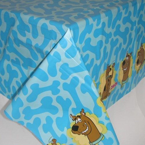 Scooby Doo Party Tablecover, plastic, 137x259 cms