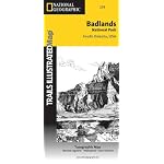 Trails Illustrated Badlands National Park: South Dakota, USA book cover
