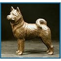 Akita Breed Statue (6")