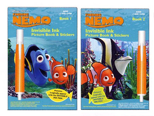 Childrens Toyshop  Toys : INVISIBLE INK - FINDING NEMO
