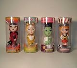 Set of 4 Lisa Petrucci's Kick Ass Kuties Soft Vinyl Figures : Devilish Dolly, Lil' Leona Leopard, Lil' Miss Monster and Perilous Penny the Pirate