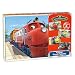 Chuggington 4 Wood Puzzles In Wooden Storage Box
