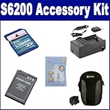 Nikon Coolpix S6200 Digital Camera Accessory Kit includes: ZELCKSG Care & C ....