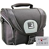 EOS Bundle Tasche f&uuml;r CANON EOS 550D 600D 650D 700D +Qualit&auml;ts Ersatzakku LP-E8 Fototasche