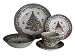 Churchill China Seasons Greetings Multi 20-Piece Dinner Set Service For 4