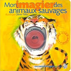 Mon imagier des animaux sauvages (1 livre + 1 CD audio)