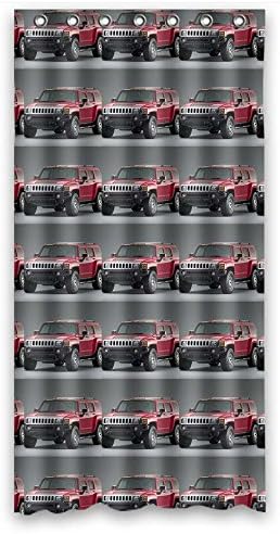 Bathroom Shower Curtains Bathroom hummer RUST PROOF Odorless Polyester 48x72 inch / 120x180 cm