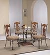 Dining Table With 4 Chairs By Acme Furniture