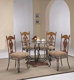Dining Table With 4 Chairs By Acme Furniture
