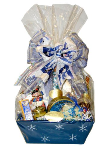 Snowman Basket by A Bountiful Harvest