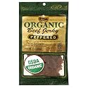 Golden Valley Natural Certified-Organic Beef Jerky, Peppered, 3-Ounce Pouches (Pack of 8)