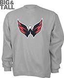 Washington Capitals Big & Tall Primary Logo Crewneck Sweatshirt