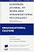 Organizational Culture (European Journal of Work and Organizational Psychology) (v. 8...