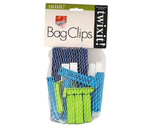 Twixit Clip Asstorted Food Storage Bag Sealer Clips  20pk Picture