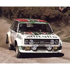 Fiat 131 Rally Car Alitalia by Italeri