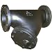 Flexicraft YIF Cast Iron Wye Strainer with Flange End, 3" ID x 12-1/2" Length