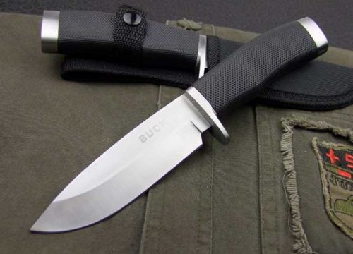 BUCK 768 Hunting Fixed Camping Survival Knife Silver blade BUCK 768 Hunting Fixed Camping Survival Knife Silver blade Hunting Knives