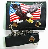 LIC Black Genuine Leather Wallet,