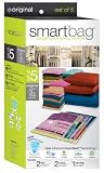Smartbag Original 5 Piece Set, 2 Medium, 2 Large, 1 Extra Large