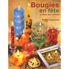 Bougies en f�te � faire soi-m�me