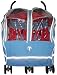 Warm as a Lamb Twin Stroller Cover Blue
