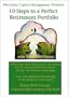10 Steps to a Perfect Retirement Portfolio