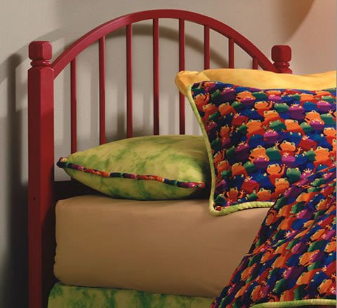 Full Queen Red Headboard