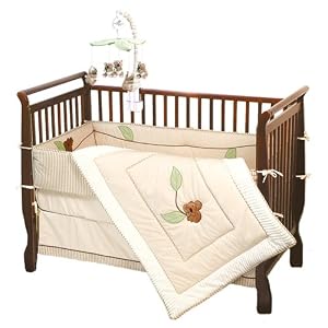 Jolly Jumper Organic Koala Bear Crib Bedding Set- 6 Piece