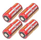 SureFire SF123A 3 Volt Lithium Battery 4 pack