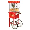 Maxi-Matic EPM-400 Elite 8-Ounce Old-Fashioned Popcorn Trolley, Red