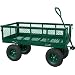 Sandusky Lee CW Steel Crate Wagon, Green, 1000 lbs Load Capacity, 27-3/8" Height, 48" Length x 24" Width