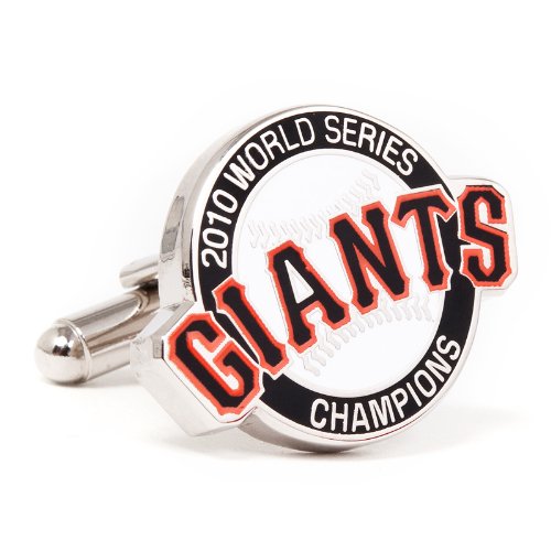 MLB San Francisco Giants 2010 World Series Champions Cufflinks