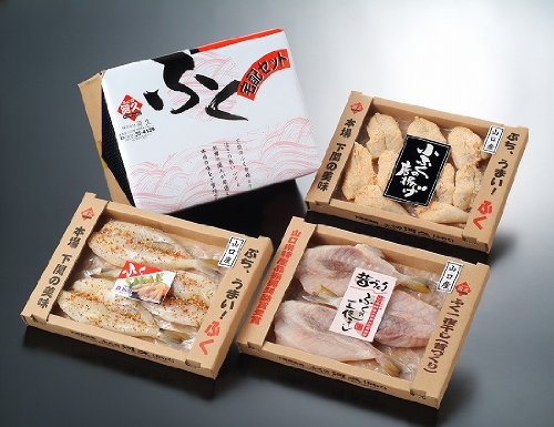 下関じゃけぇ国産ふく三点セット（各２５０g）