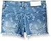 Kensie Girls' Discharge Print Denim Short