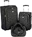 Travelers Club Botanical Garden 3-Piece Luggage Set Luggage Sets