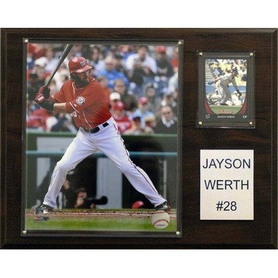MLB Washington Nationals Jayson Werth Player Plaque